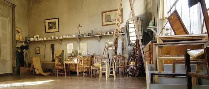 Famous Artist Homes to visit in France: Cezanne's Studio