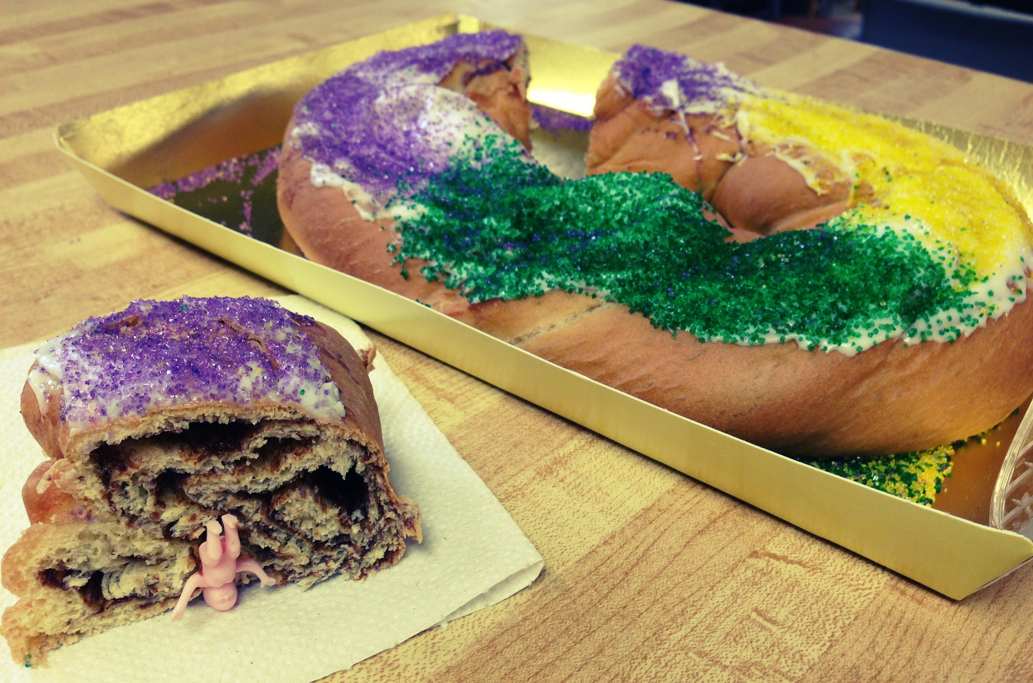 New Orleans King Cake
