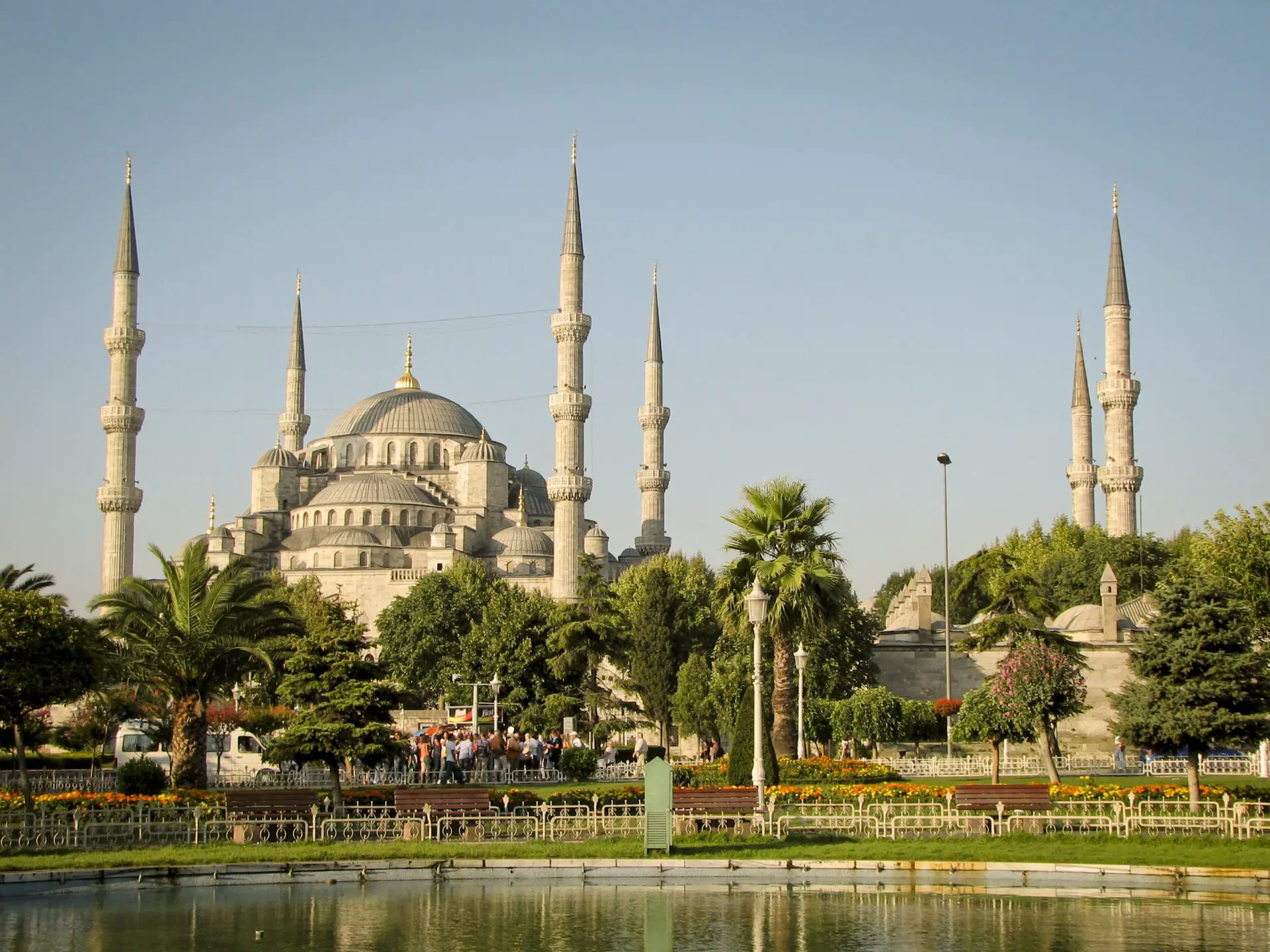 Blue Mosque view in Istanbul
