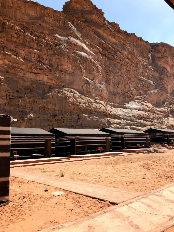Hasan's camp in Wadi Rum Desert
