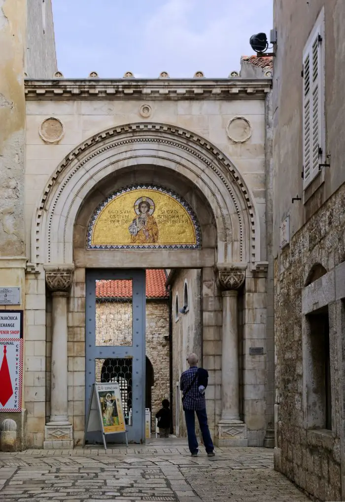 Episcopal Complex of Euphrasian Basilica entrance