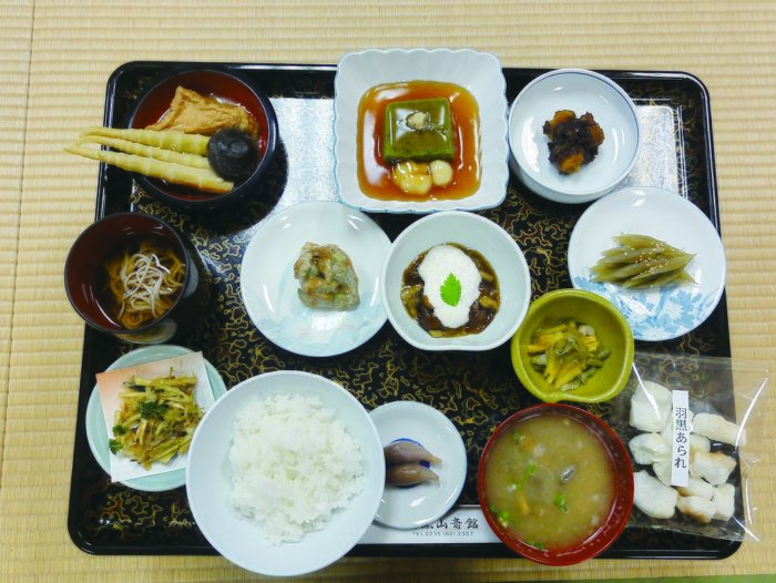 Shojin Ryori meal spread