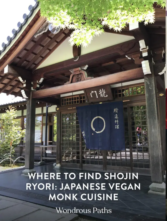 Shojin Ryori guide - buddhist japanese monk vegan cuisine