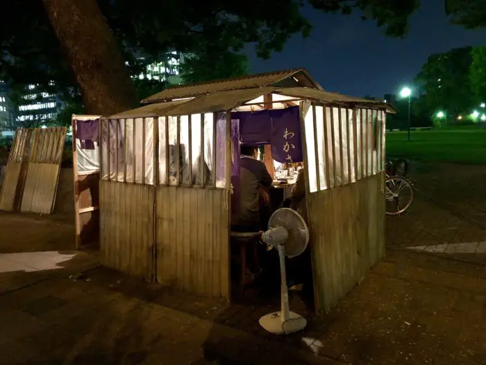 Last remaning yatai cart in Kumamoto Prefecture